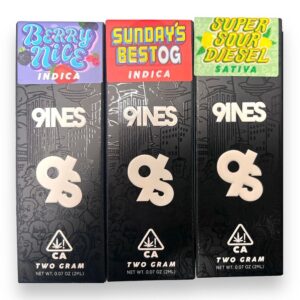 9INES Live Resin 2 Gram Disposable