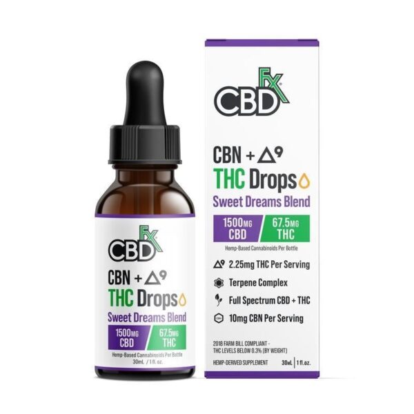 Delta-9 THC Oil Drops CBN CBD