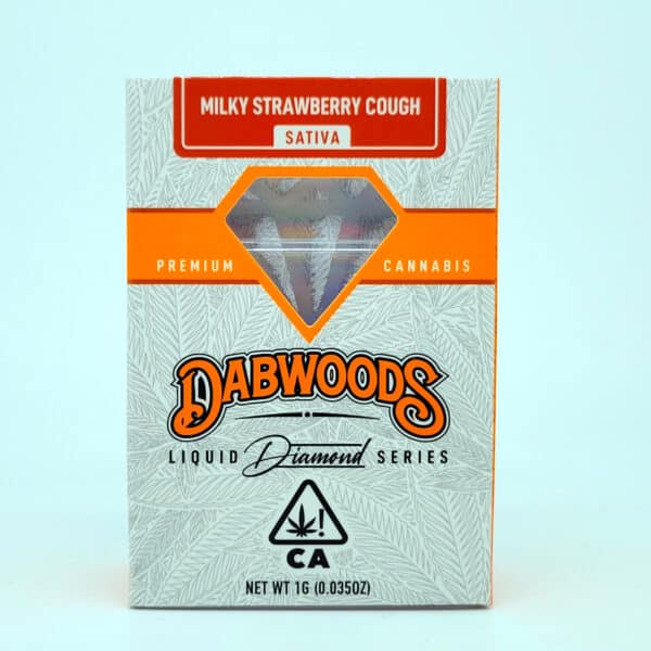 Dabwoods Liquid Diamonds 1G 'Milky Strawberry Cough' (s)