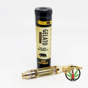 Green Privilege: Gelato (h) Vape Cartridge 1G