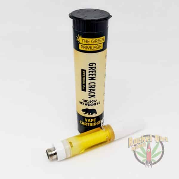 Green Privilege: Green Crack (s) Vape Cartridge 1G