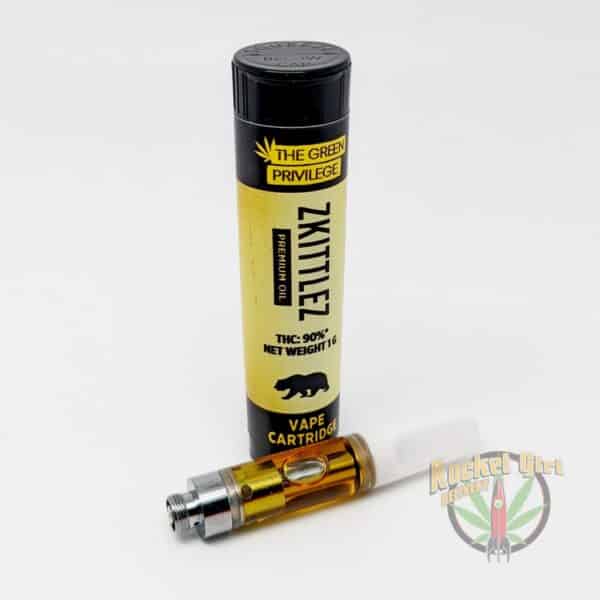 Green Privilege: Zkittlez (i) Vape Cartridge 1G