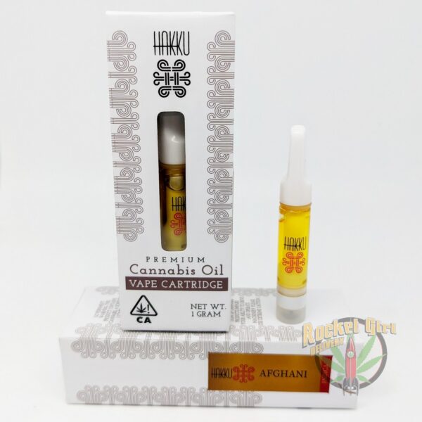 Hakku: Afghani Vape Oil Cartridge 1g (indica)