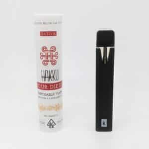 Hakku Disposable Vape 1g Sour Diesel (s)
