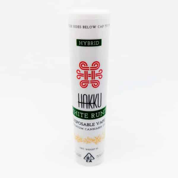 Hakku Disposable Vape 1g White Runtz (h)