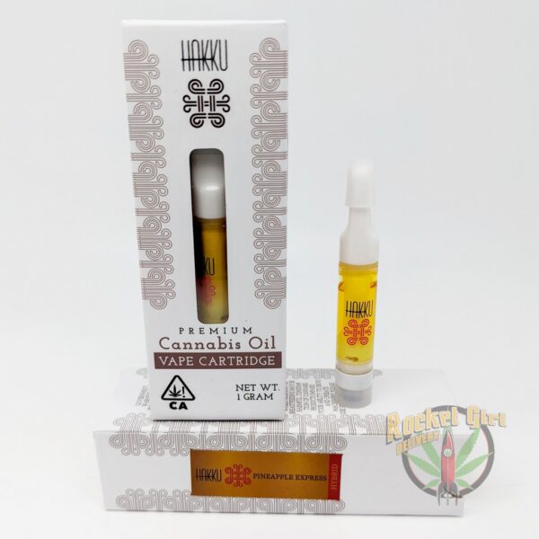 Hakku: Pineapple Express Vape Oil Cartridge 1g (hybrid)