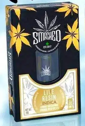 Smashed LIVE RESIN 24K (indica)