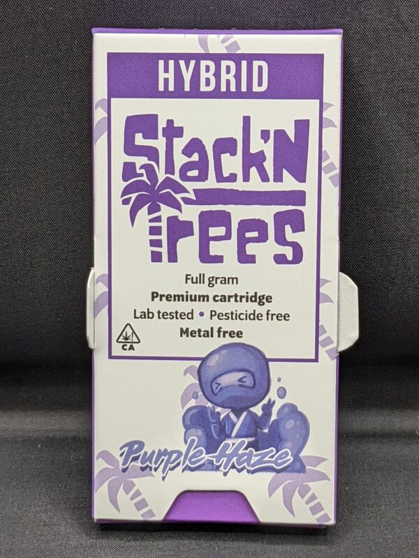 Stack'N Trees Vape Cartridge - Purple Haze (Hybrid)