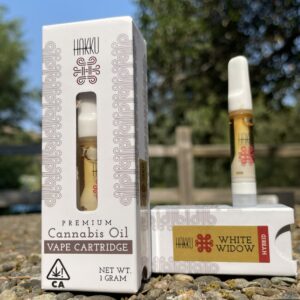 White Widow Vape Oil Cartridge 1g: Hakku (hybrid)(90.1%)